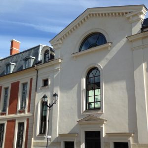 SA HLM IRP_Résidence pour étudiants_Versailles L'Orangerie_Vue extÇrieure_Rue